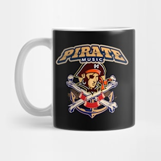 Pirate Music hoodie Patch t-shirt Mug